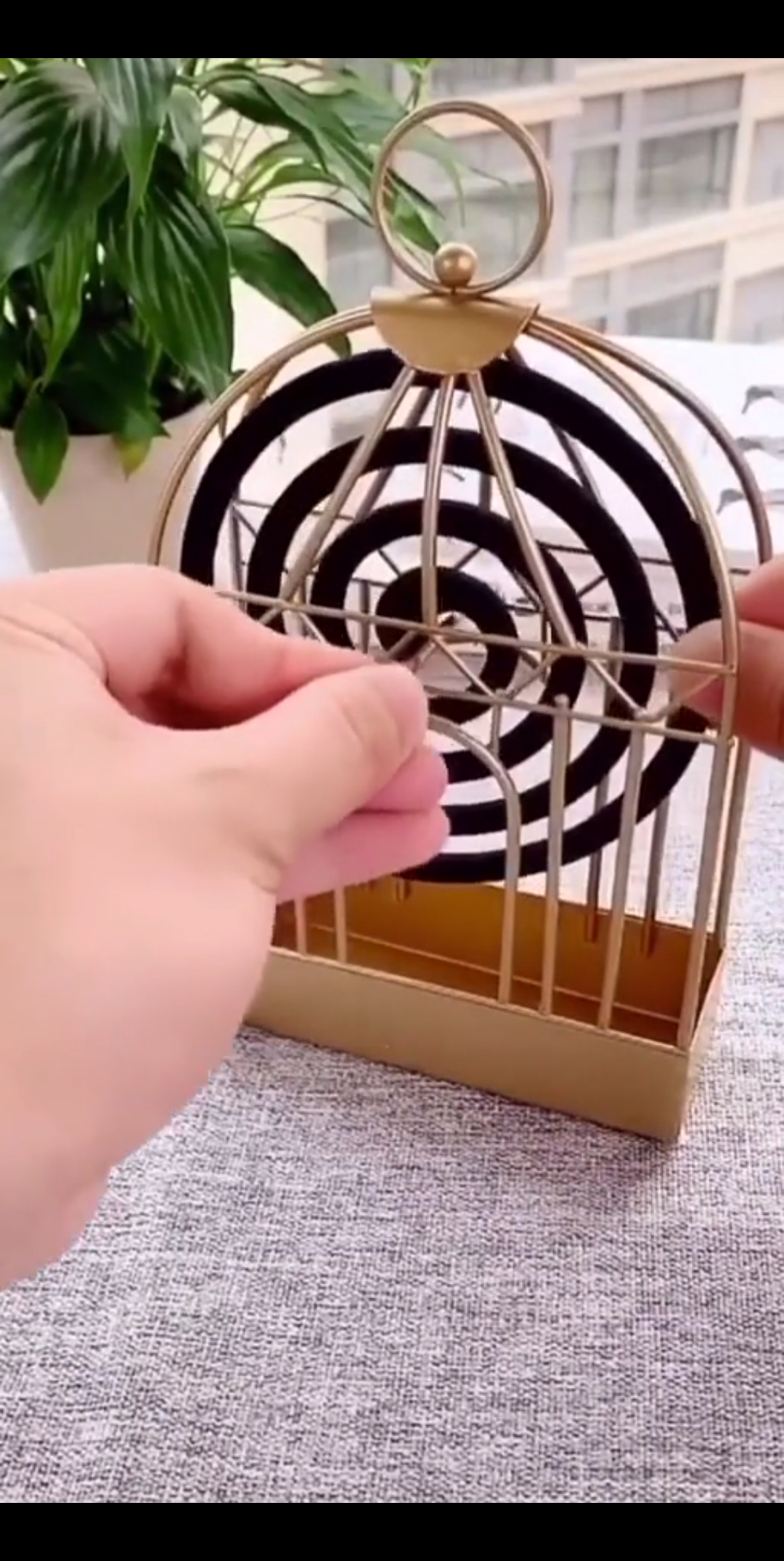 我要上热门#它不仅可以做蚊香架,而且还可以做挂件哦