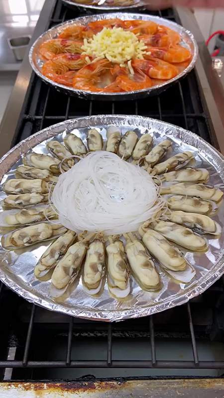 我要上热门#大铁板锡纸烧五种口味菜品随意搭配和烧烤搭配绝配