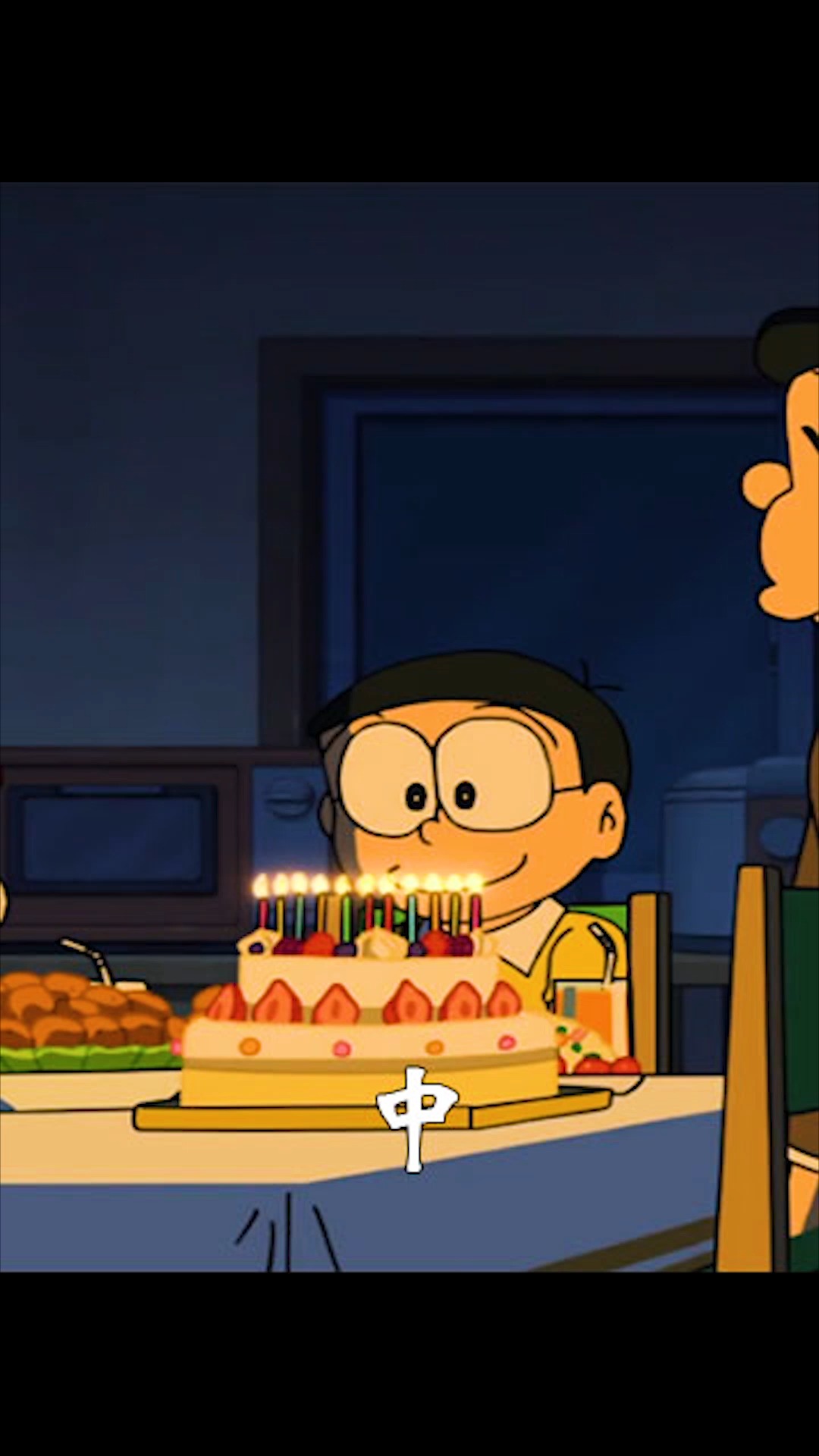 动漫#哆啦a梦新番:大雄的生日到来 睡觉能发电你知道吗?