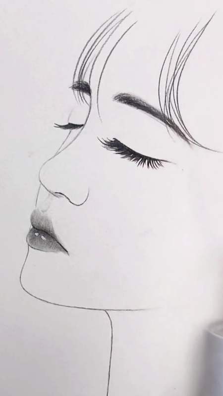 给人物添加刘海,这个侧颜真的美翻了!