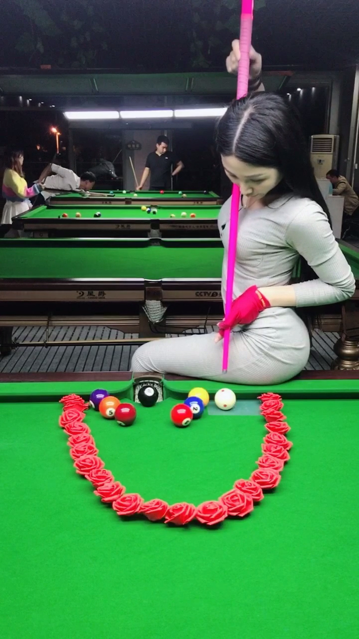 花式台球 扎杆系列
