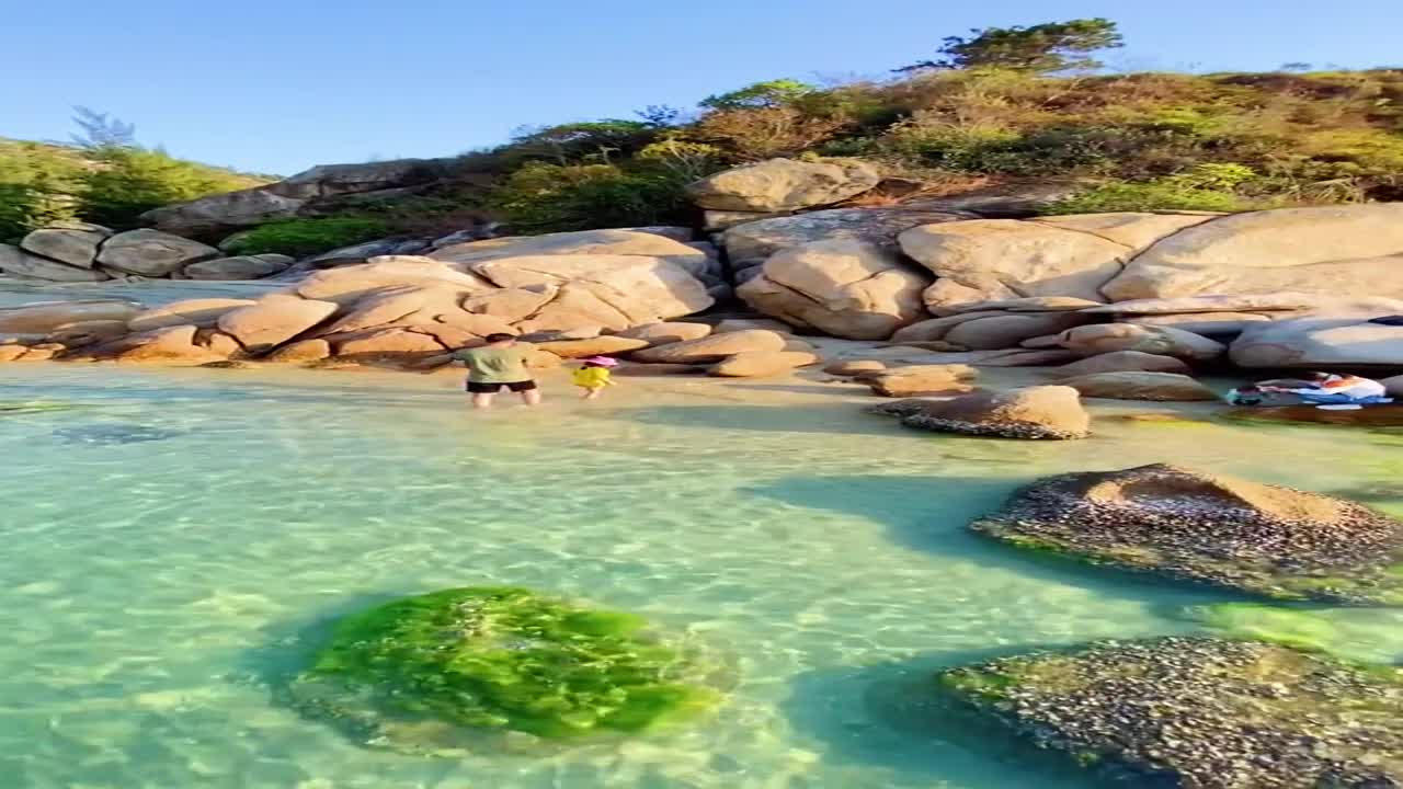 惠州的马尔代夫,海螺角情人湾,开车两小时,定位虎坑,就为%旅行大玩家%