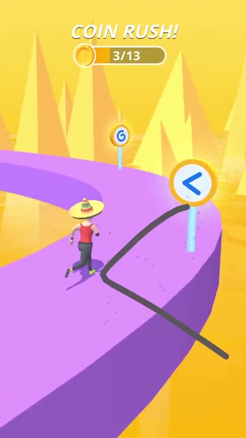 下坡路,跑慢点行吗