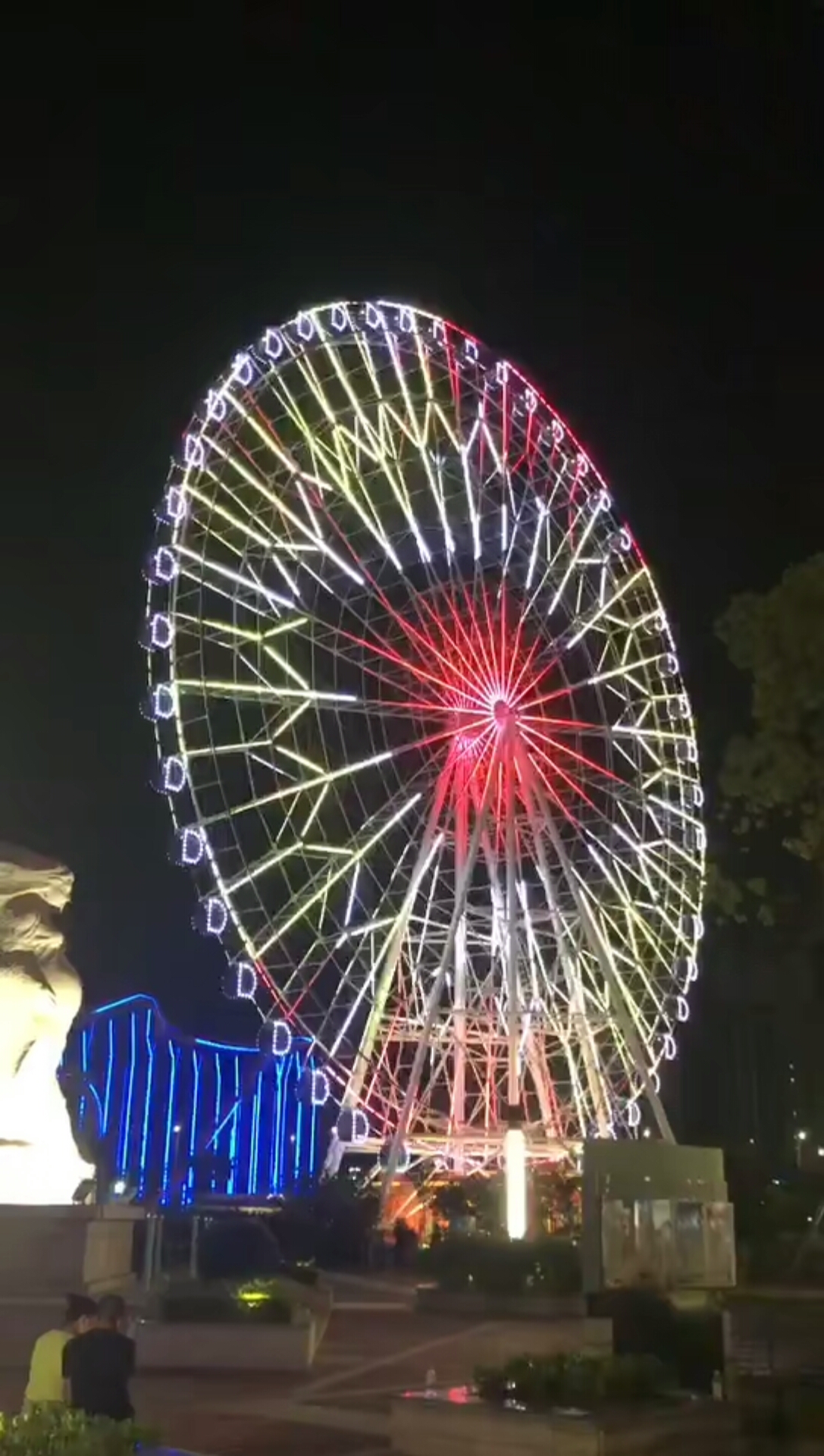 夏夜#汕头小公园的摩天轮,这么美,确定不安排一下吗?