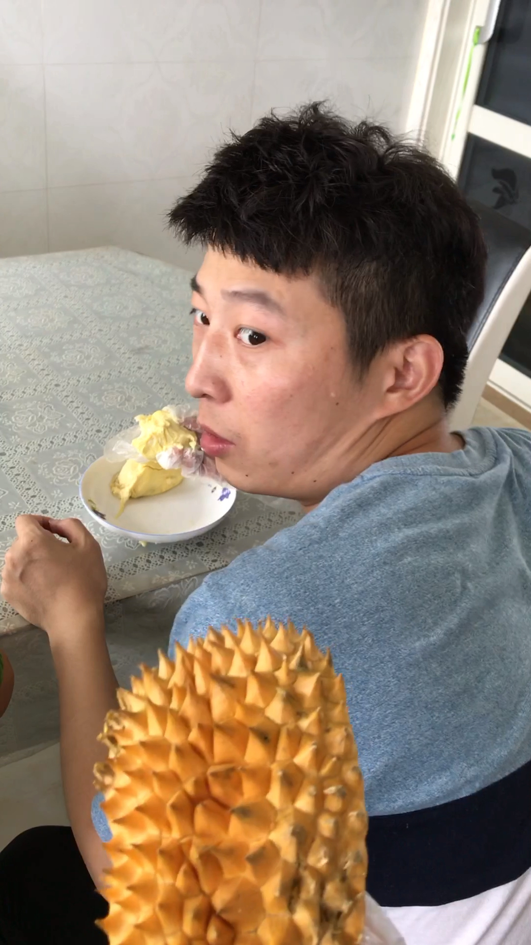 这榴莲坐下去结果会怎么样?