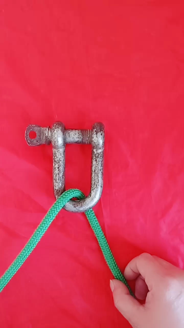 吊车,吊动比较长的物体的专用绳结