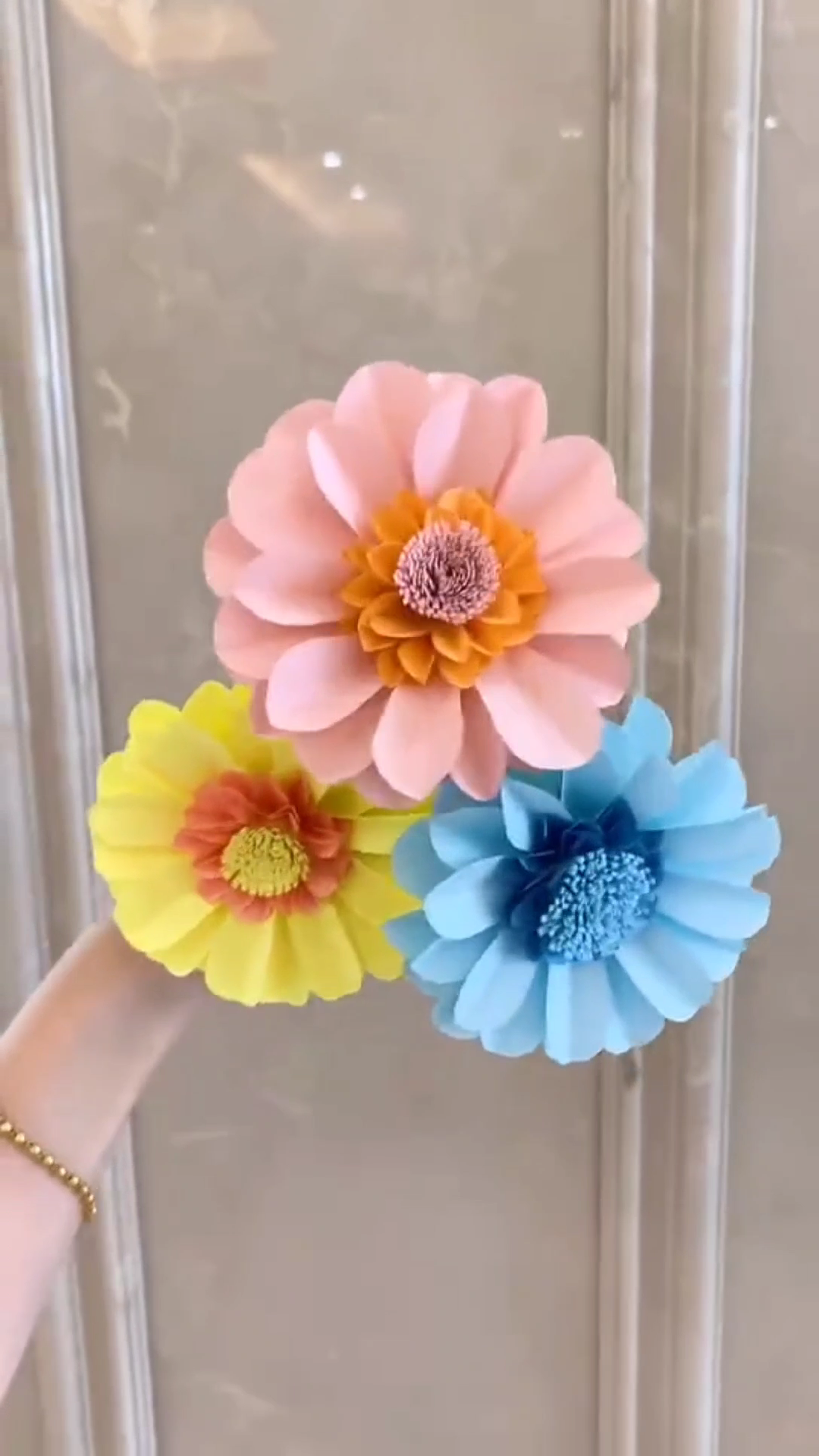 教师节用纸做的花教程