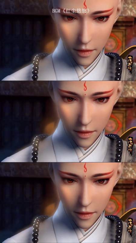 动漫#老和尚离开了无心,无心该长大了!