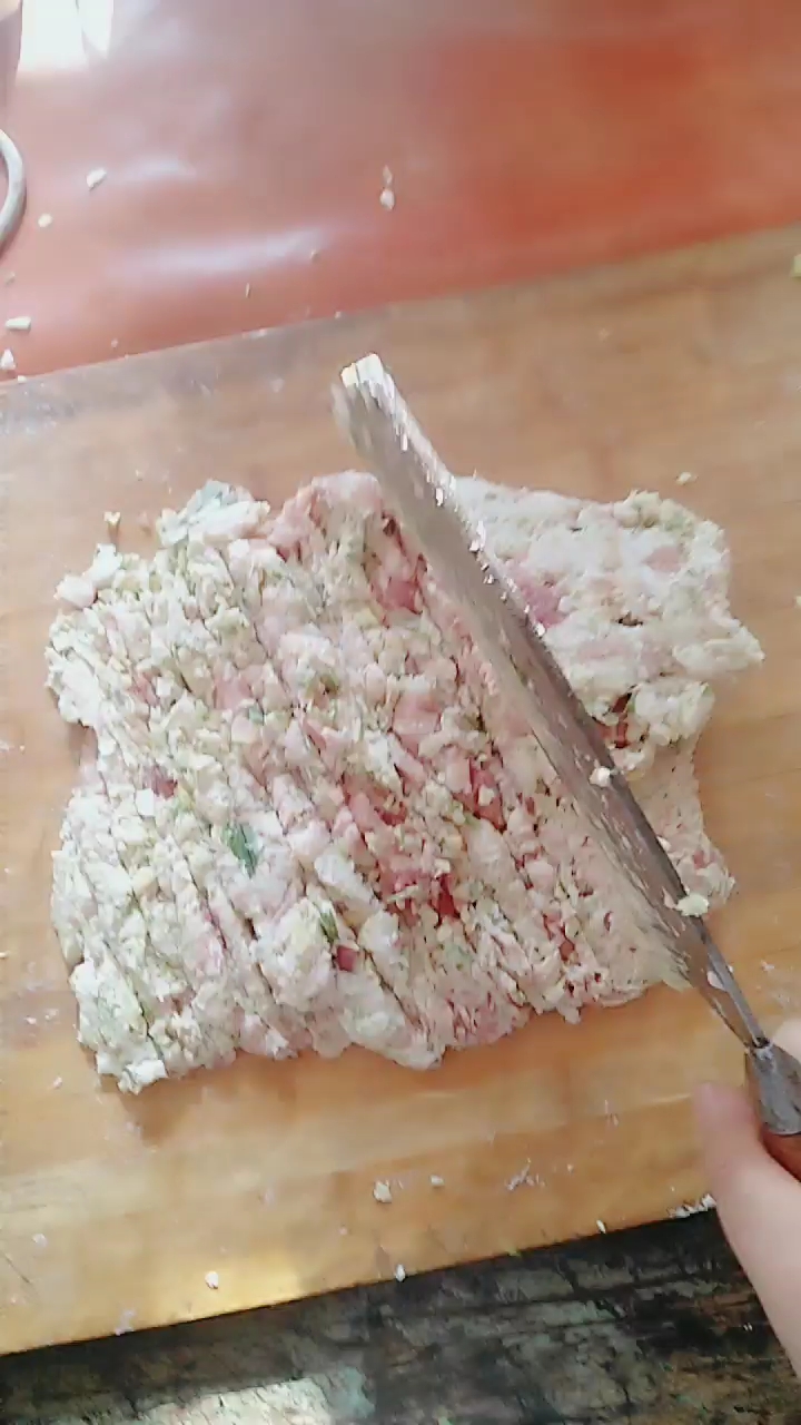 剁饺子馅