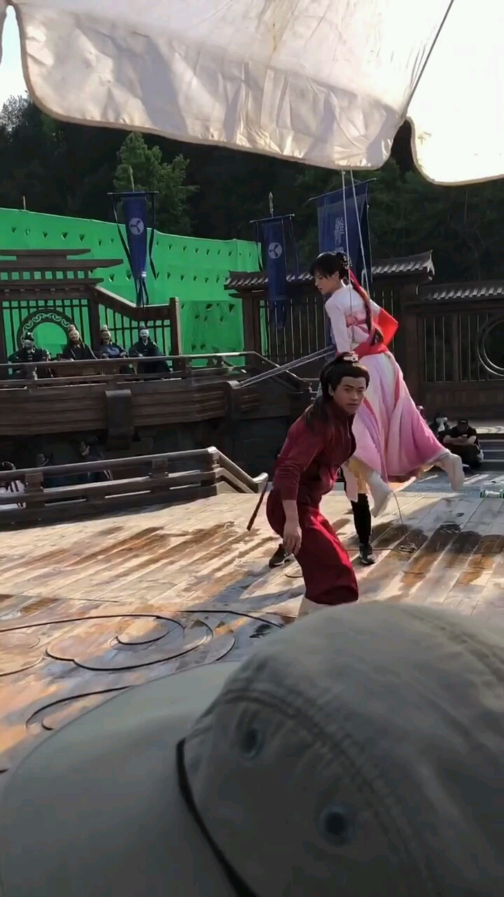 琉璃美煞拍摄现场又是一部仙侠剧好期待