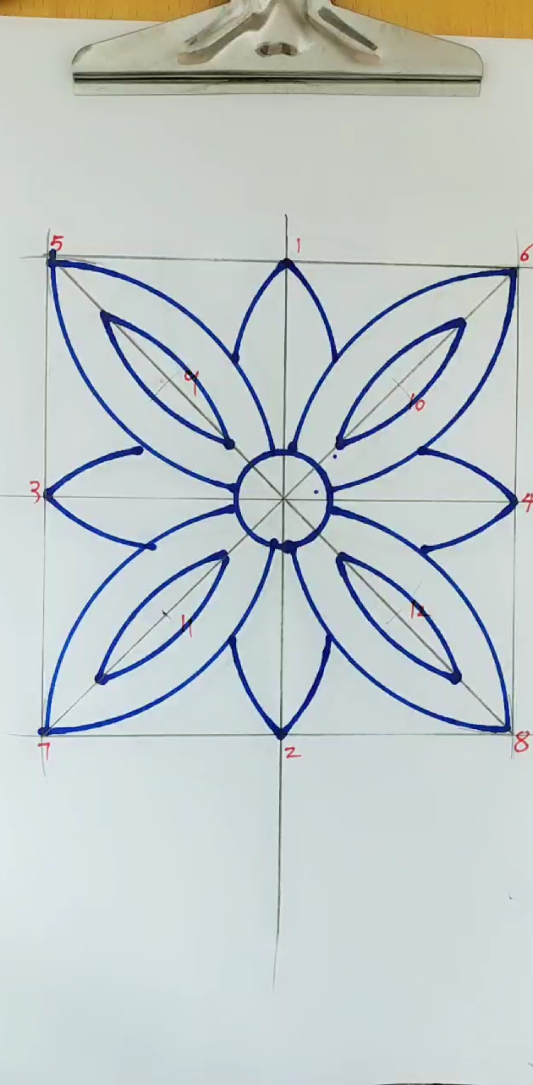 木工装修图册.#八叶草画法