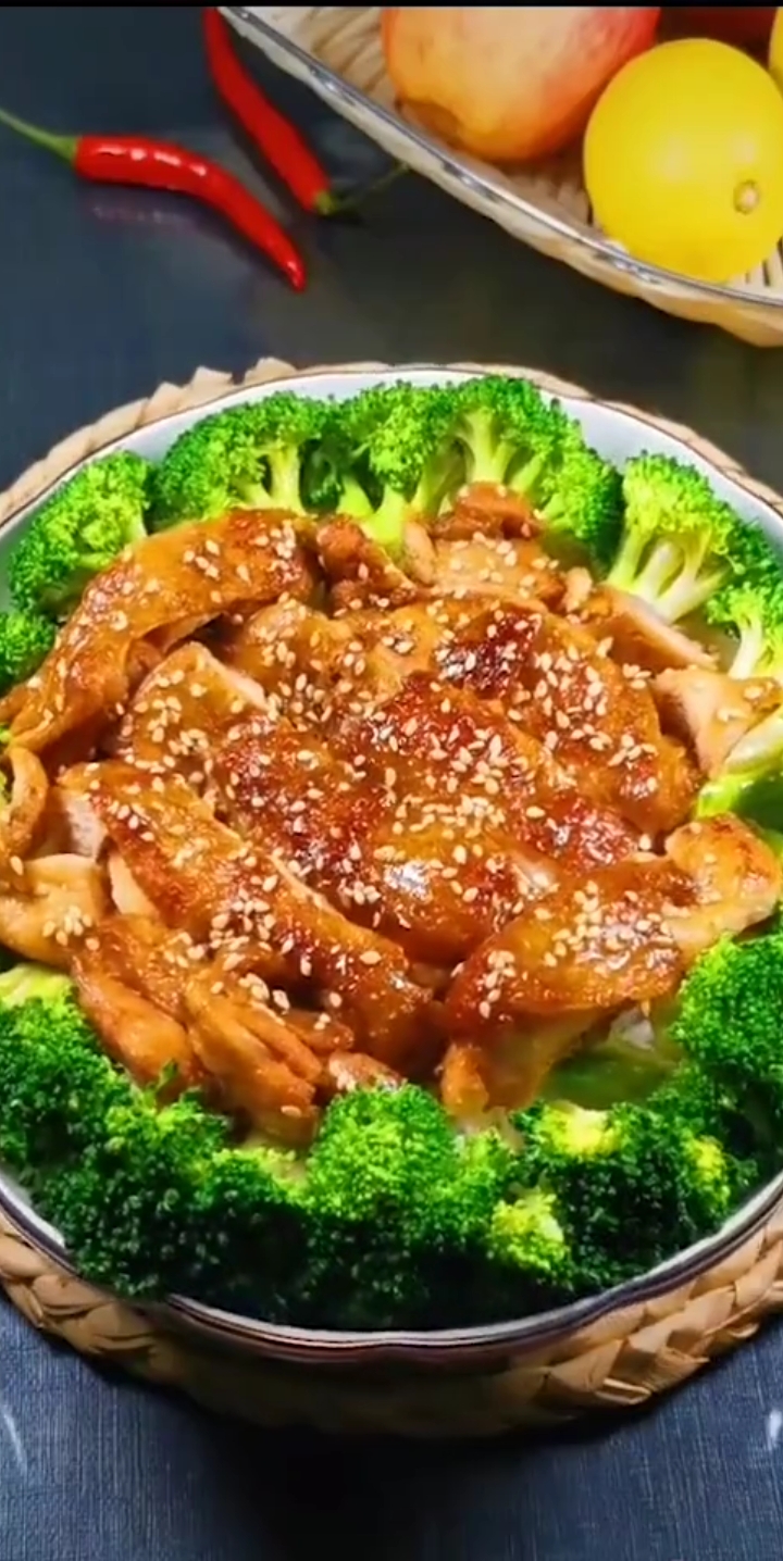 一个鸡腿做出这么漂亮的菜