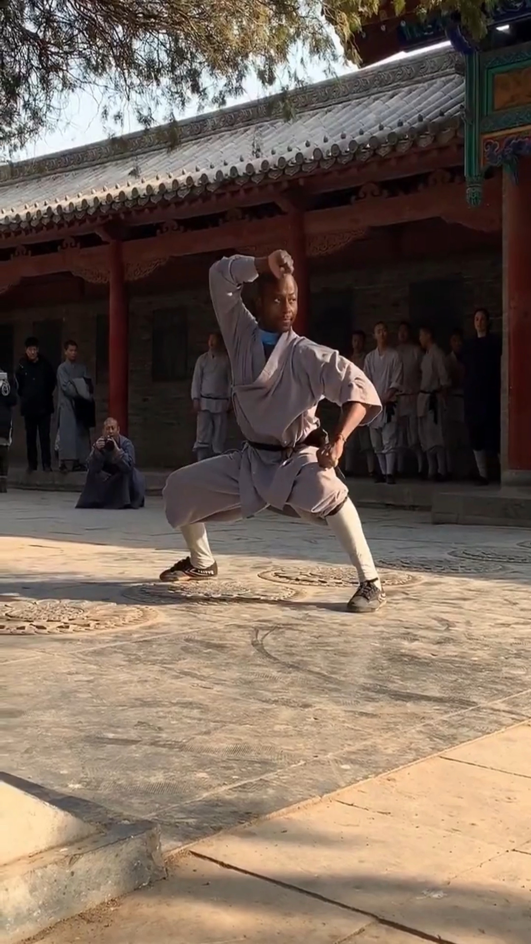 少林寺黑人武僧的 真功夫