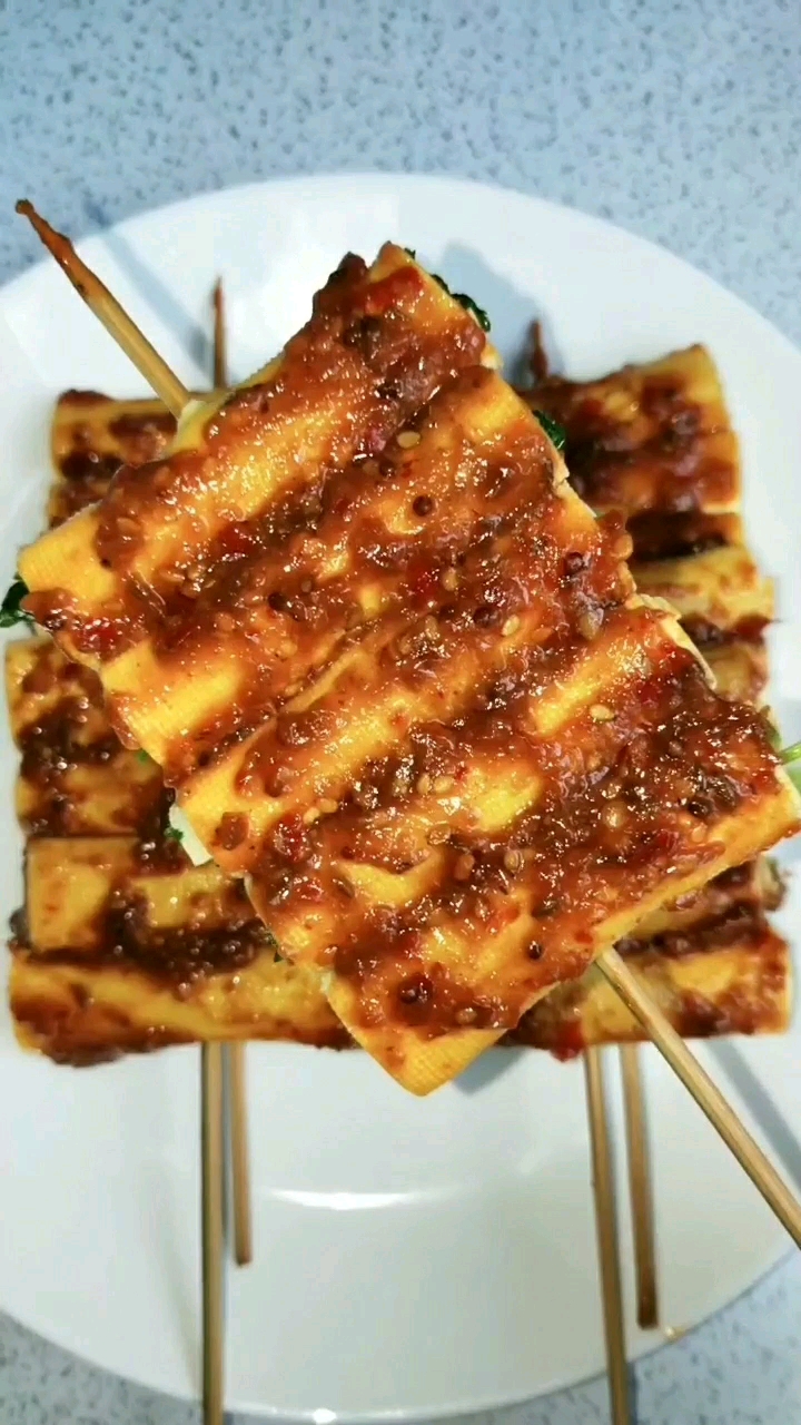 15秒学会街边小吃,烤菜卷