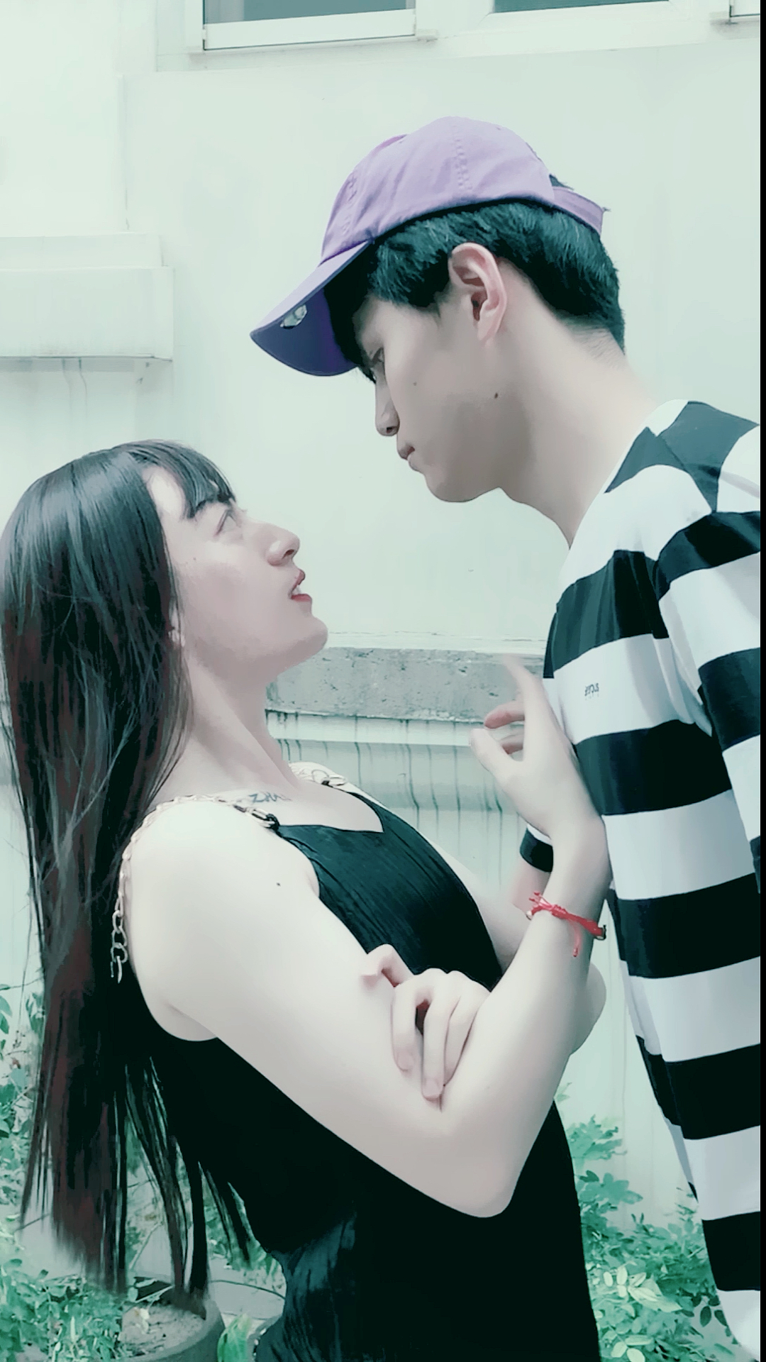 心动就在一瞬间,她扒拉我!