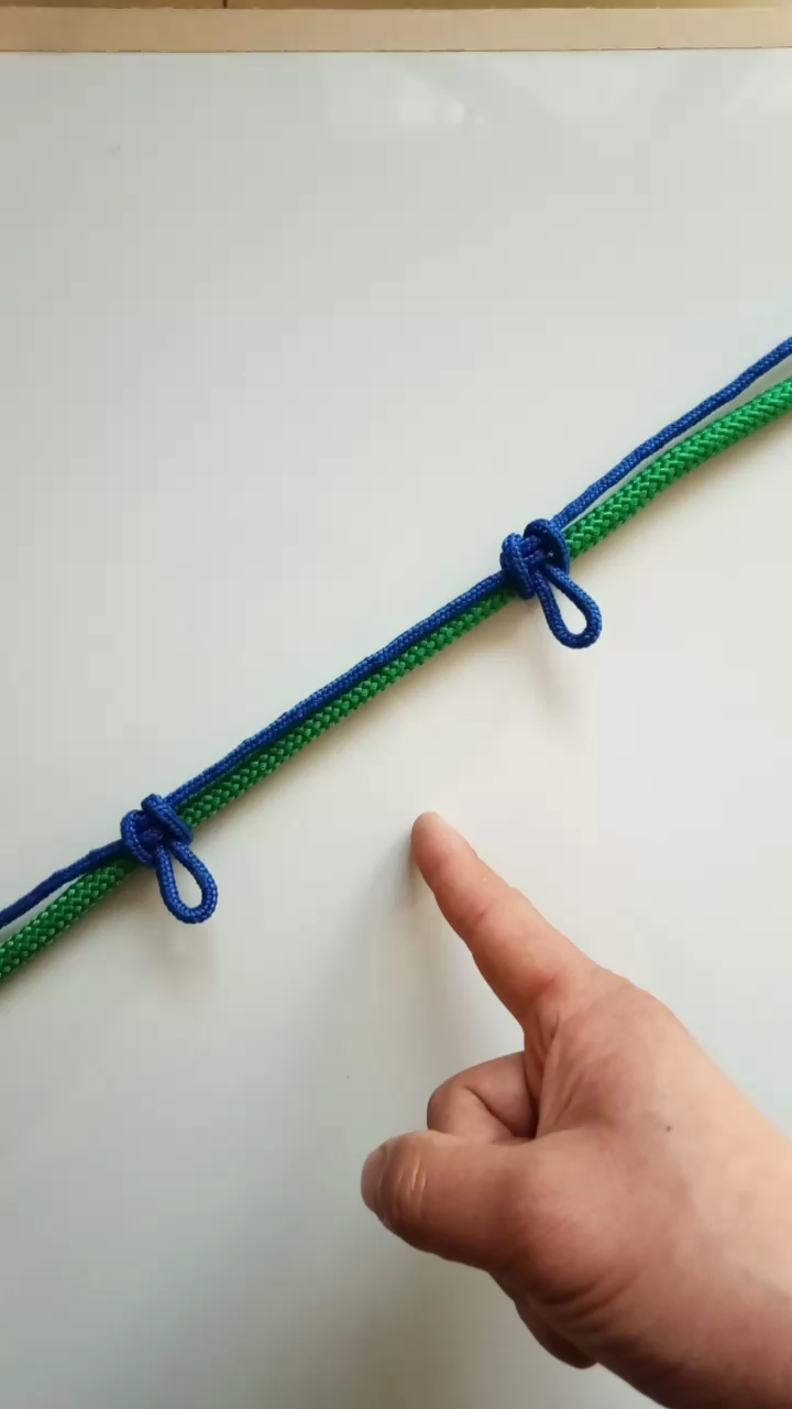晾衣服的挂钩结,实用绳结!
