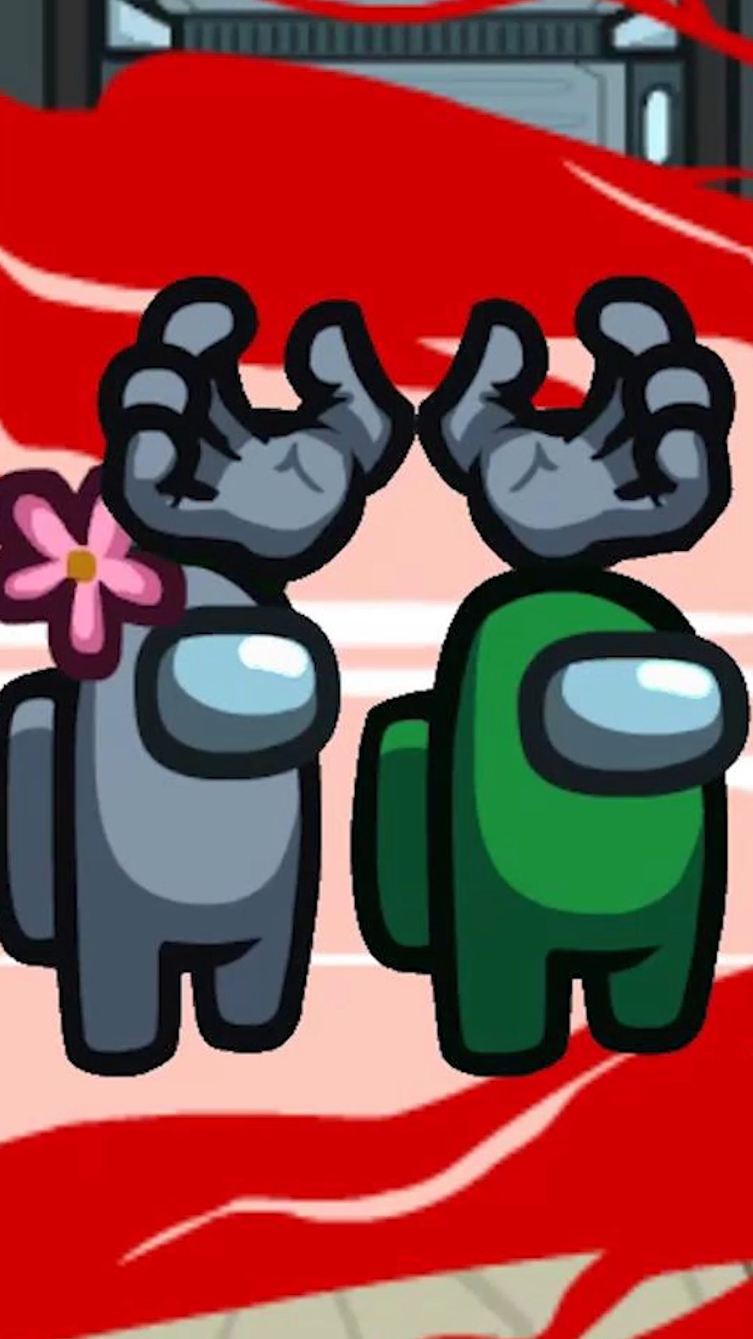 游戏#amongus太空狼人杀:聪明的船员,遇到了狡猾的伪装者!