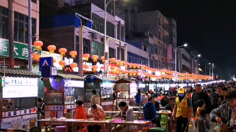 海南骑行见闻录|儋州夜市美食街,旅游,旅途趣闻,好看视频