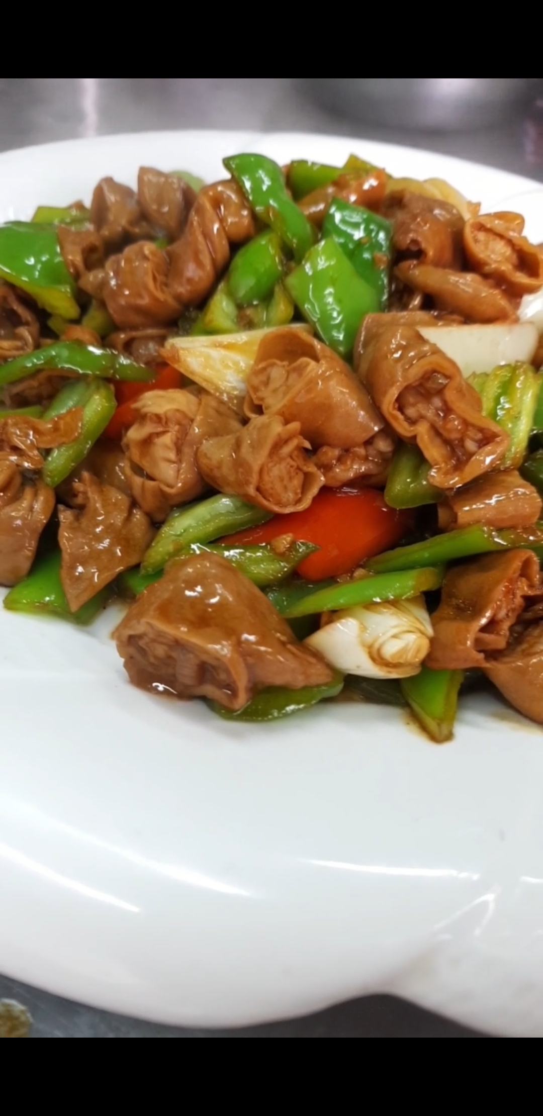 东北年夜饭之溜肥肠