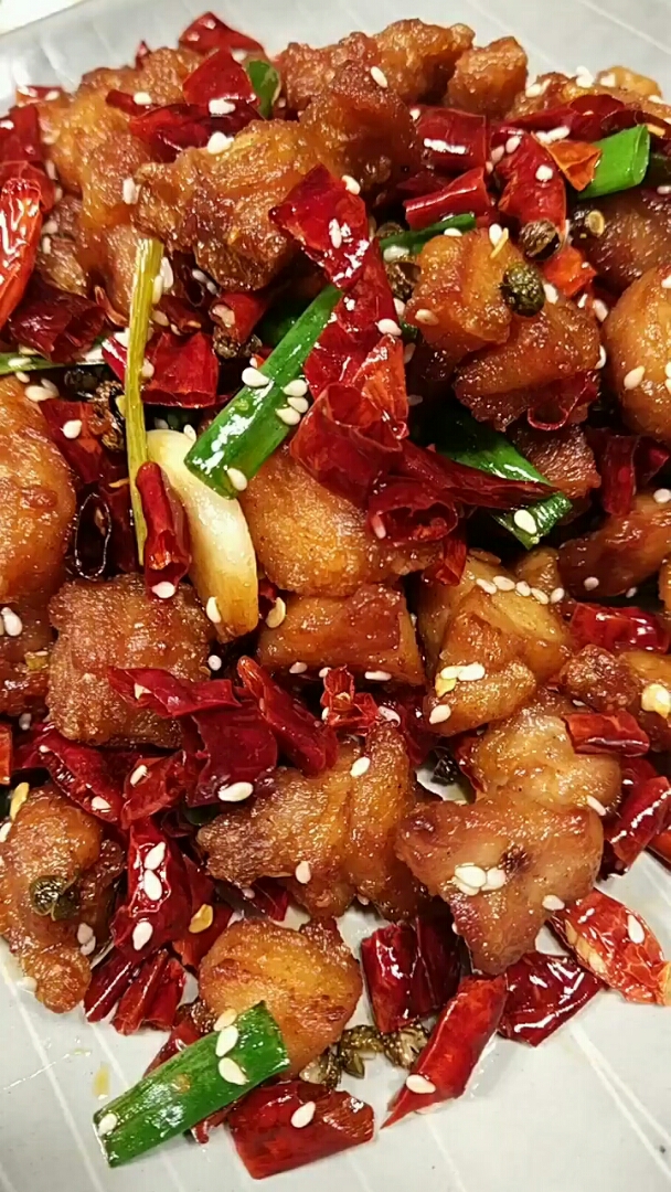 辣子鸡,够麻够辣够香