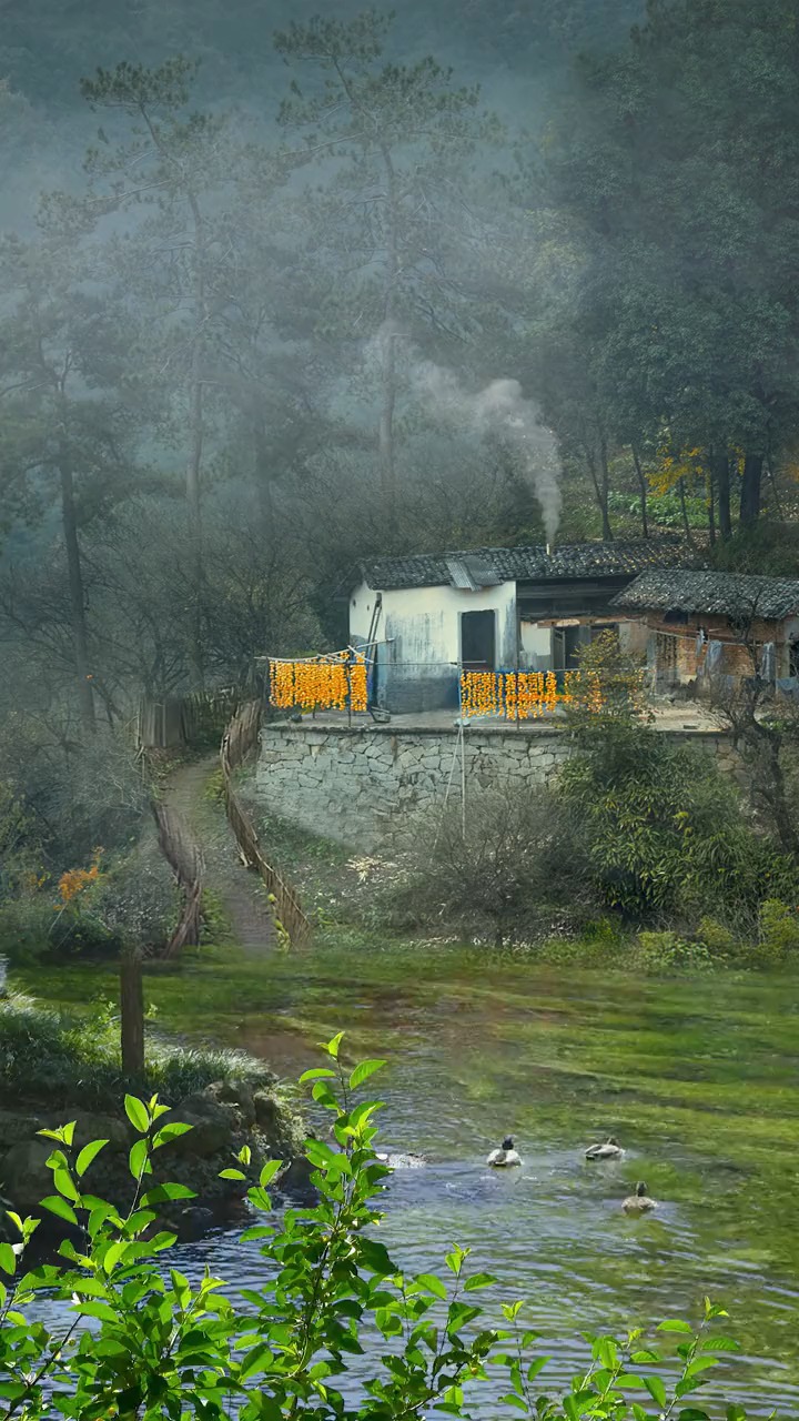 觅一处幽静,脱离红尘的喧嚣,择一乡终老,看炊烟升起,约三两好友,溪流