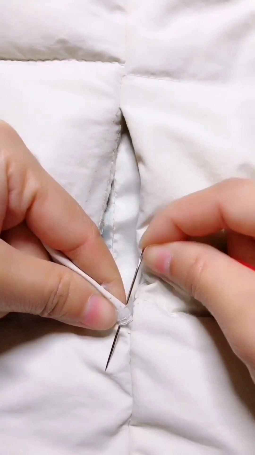 衣服开线啦这样缝