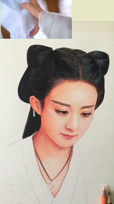 手绘#手绘花千骨,是否还记得当时追剧的感觉?