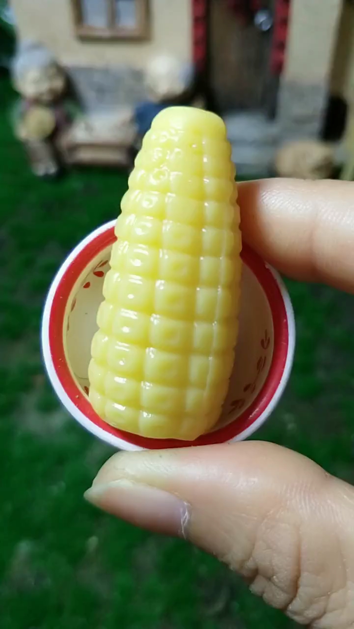 咱家的丰收季#全网最小的玉米