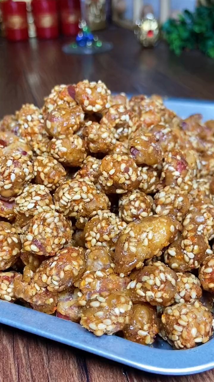 这个大家都做的花生米详细比例及做法过年你试试花生米怪味花生年夜饭