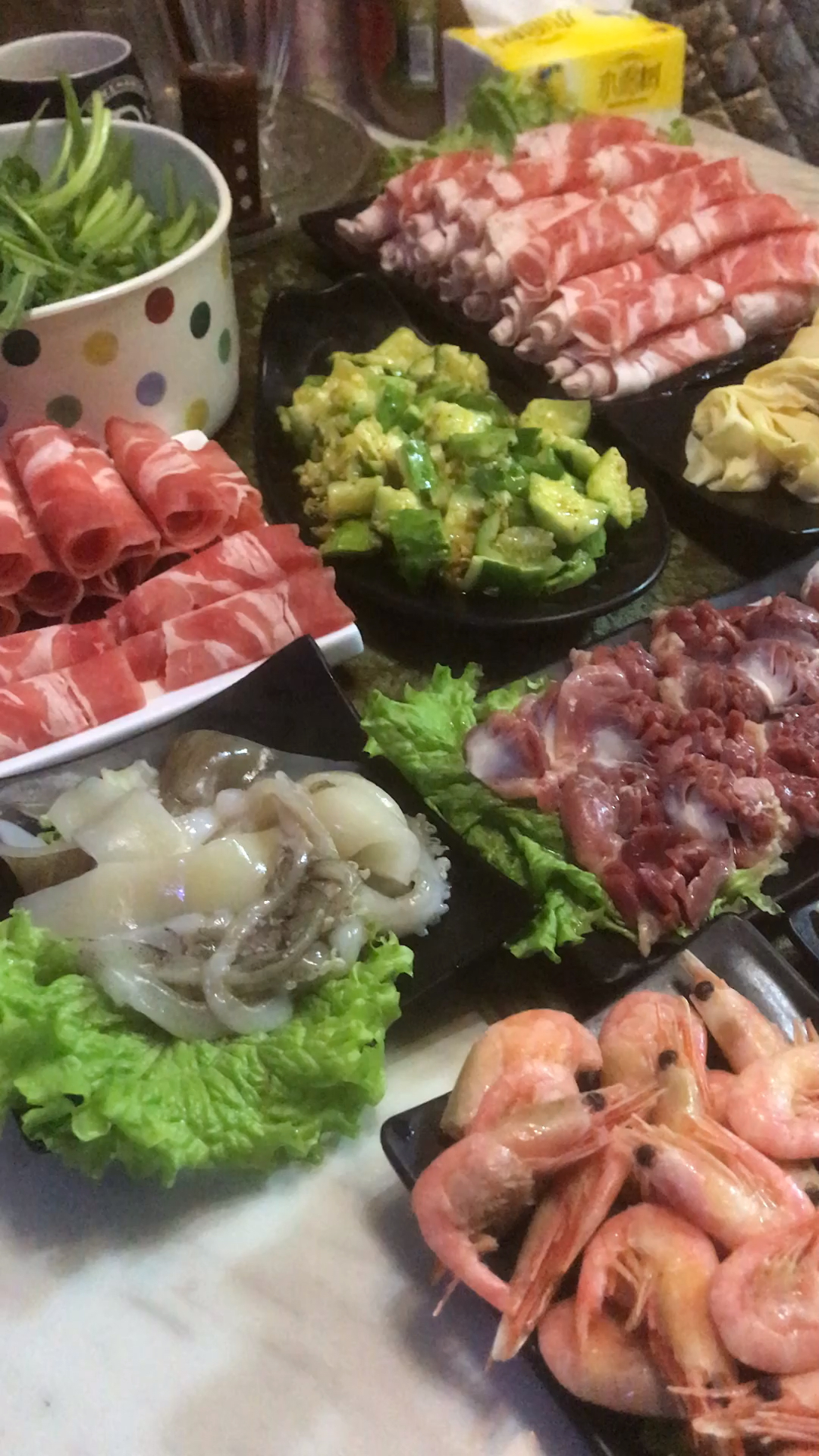 天气冷了,自己家里涮点小火锅,非常棒