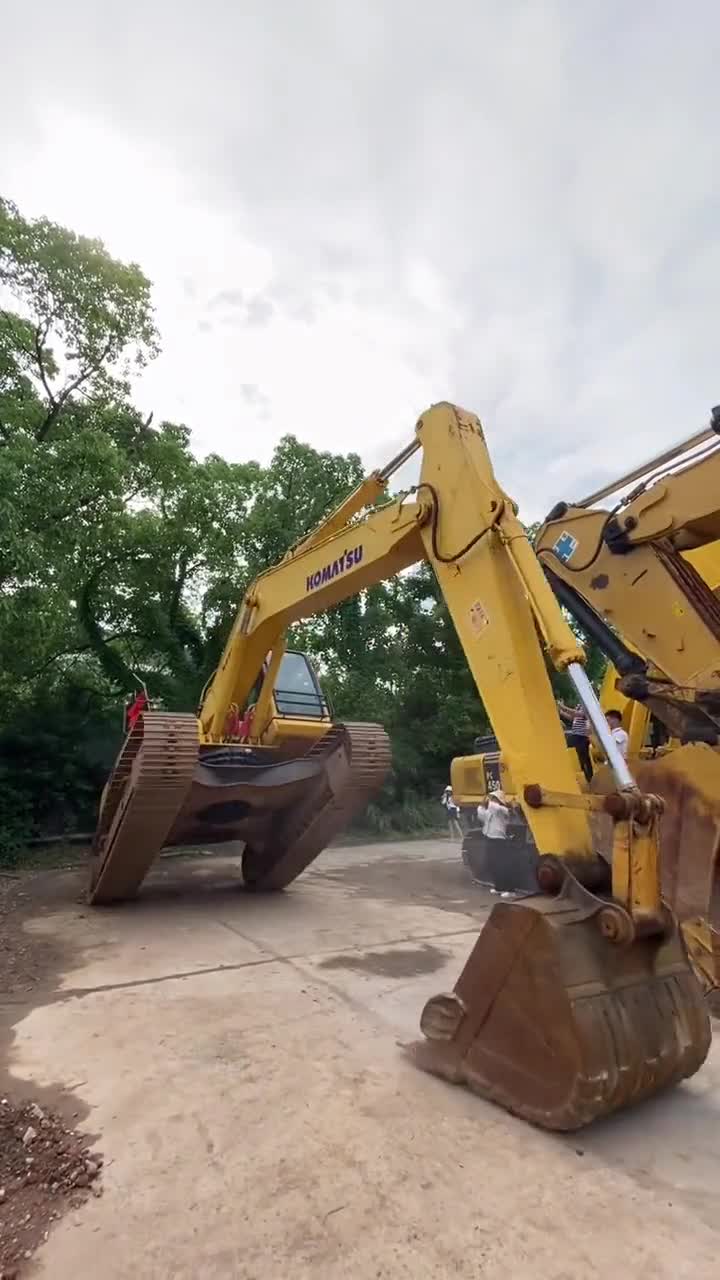 我要上热门#挖掘机二手挖机