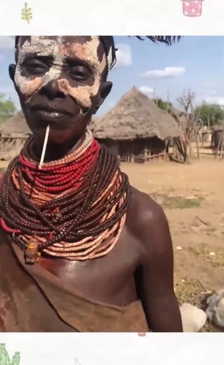 实拍非洲部落长老,眼前的一幕开眼了,真是让人难以置信!