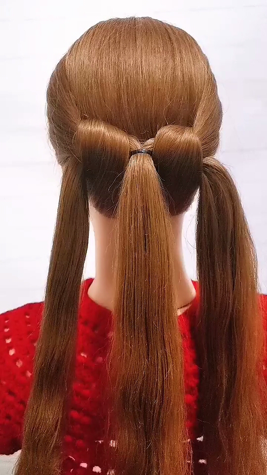 不会盘发就这样扎,简单的一条三股辫也能让你美美哒