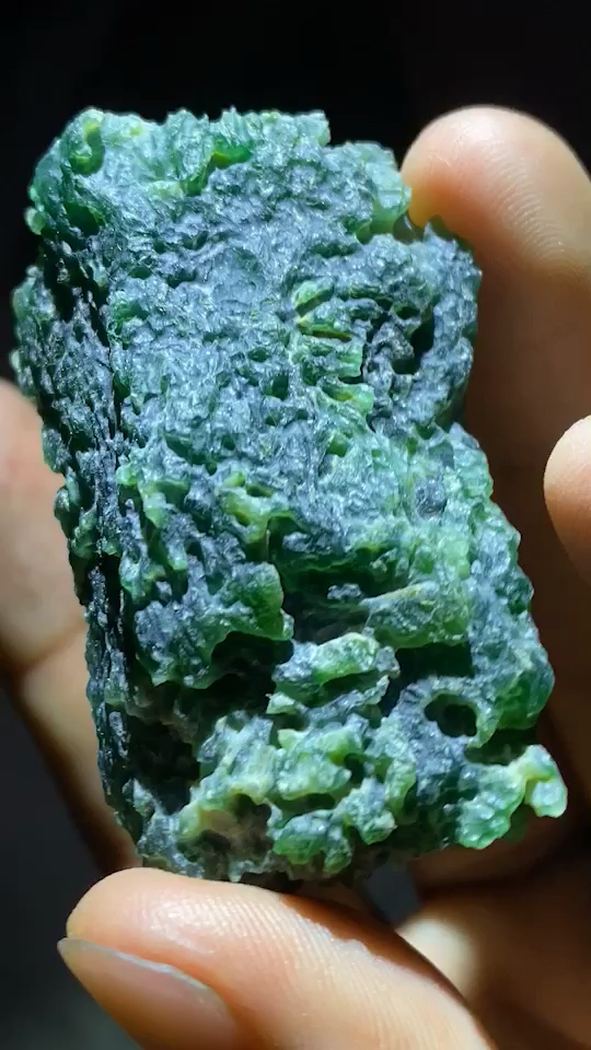 翡翠原石#老蓝水