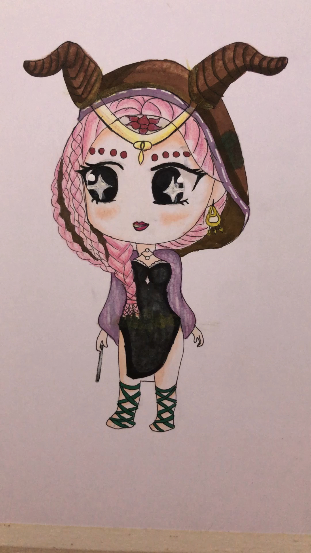 原创q版祭司,不知道有没有人画过