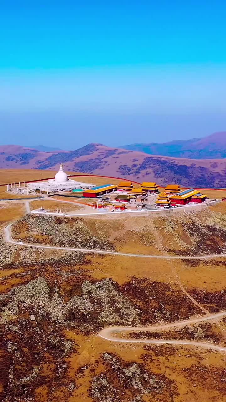 我要上热门#五台山中台演教寺舍利塔为塔中塔,内有1350多年舍利铁塔