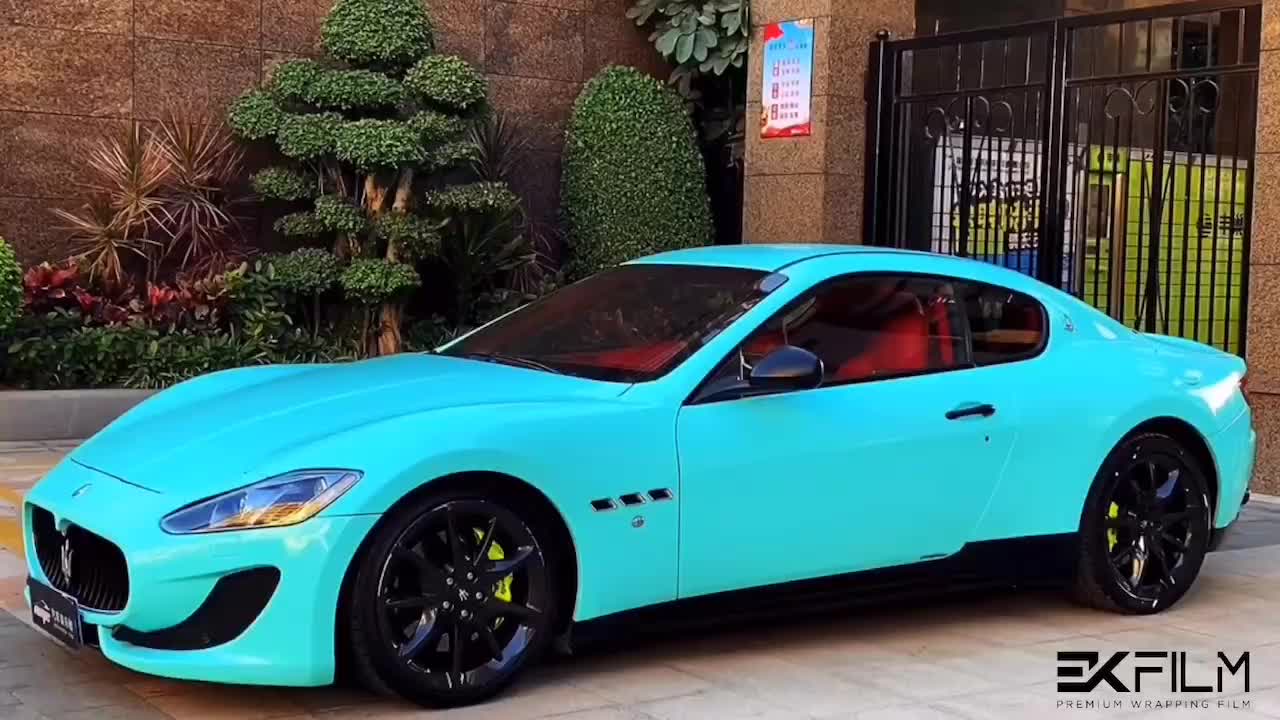 玛莎gt贴膜ek改色膜水晶蒂芙尼