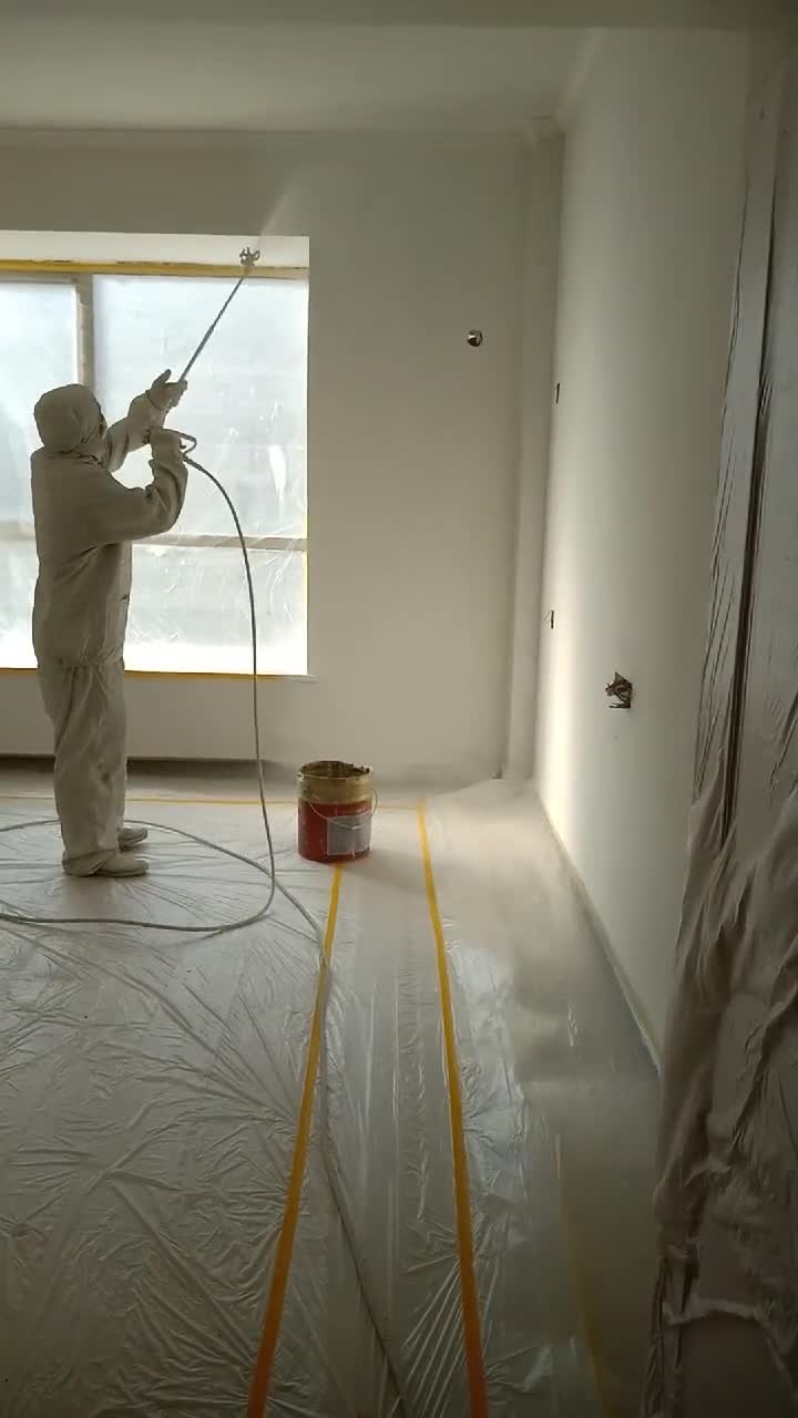 传递正能量,装修知识,家装喷涂乳胶漆