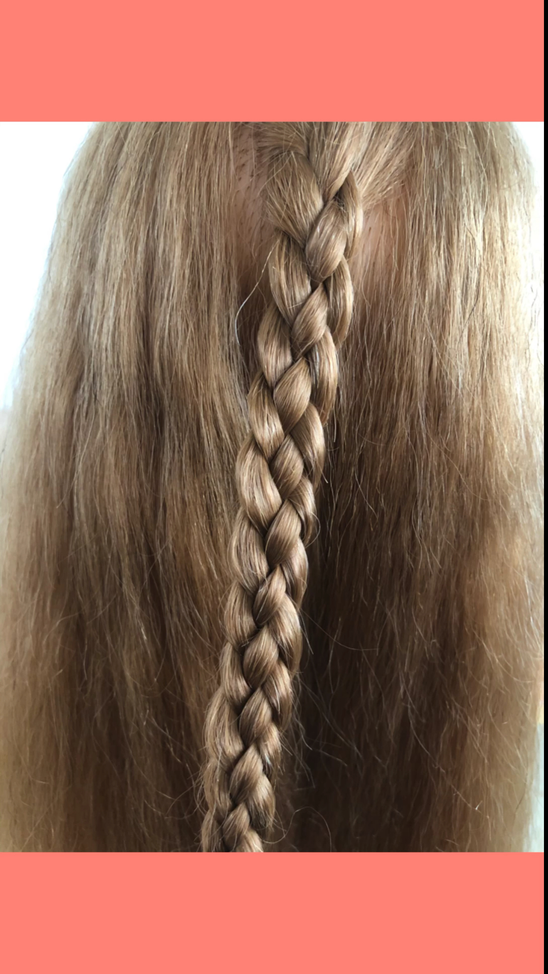 全民最火编发#平四股辫编发