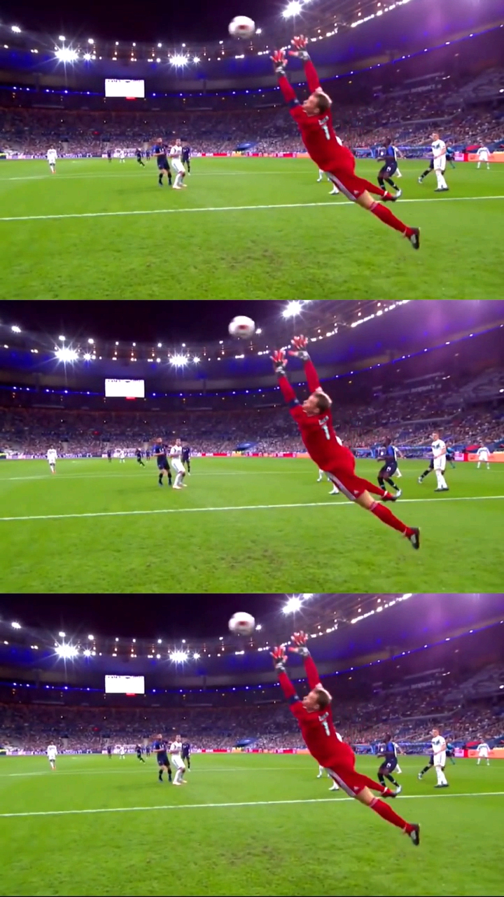 足球#一传一顶进门了