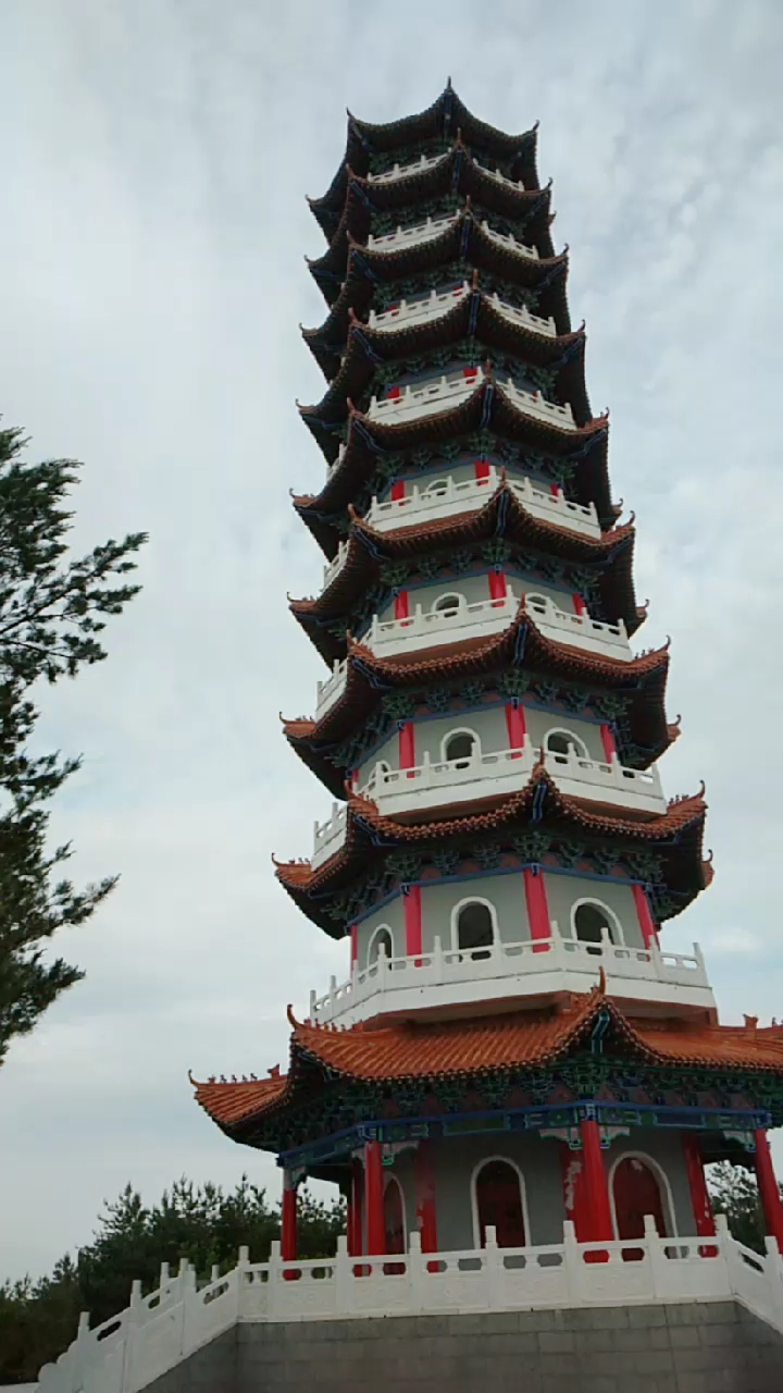 林口北山包塔好美呀