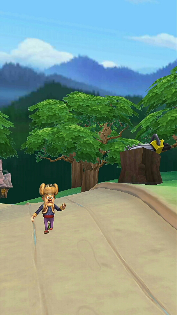 光头强又来抓熊大熊二来啦!