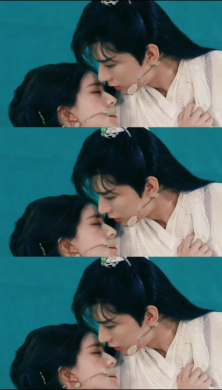 #明星#男俊女美,深情满满!#赵露思#成毅#快乐大本营#