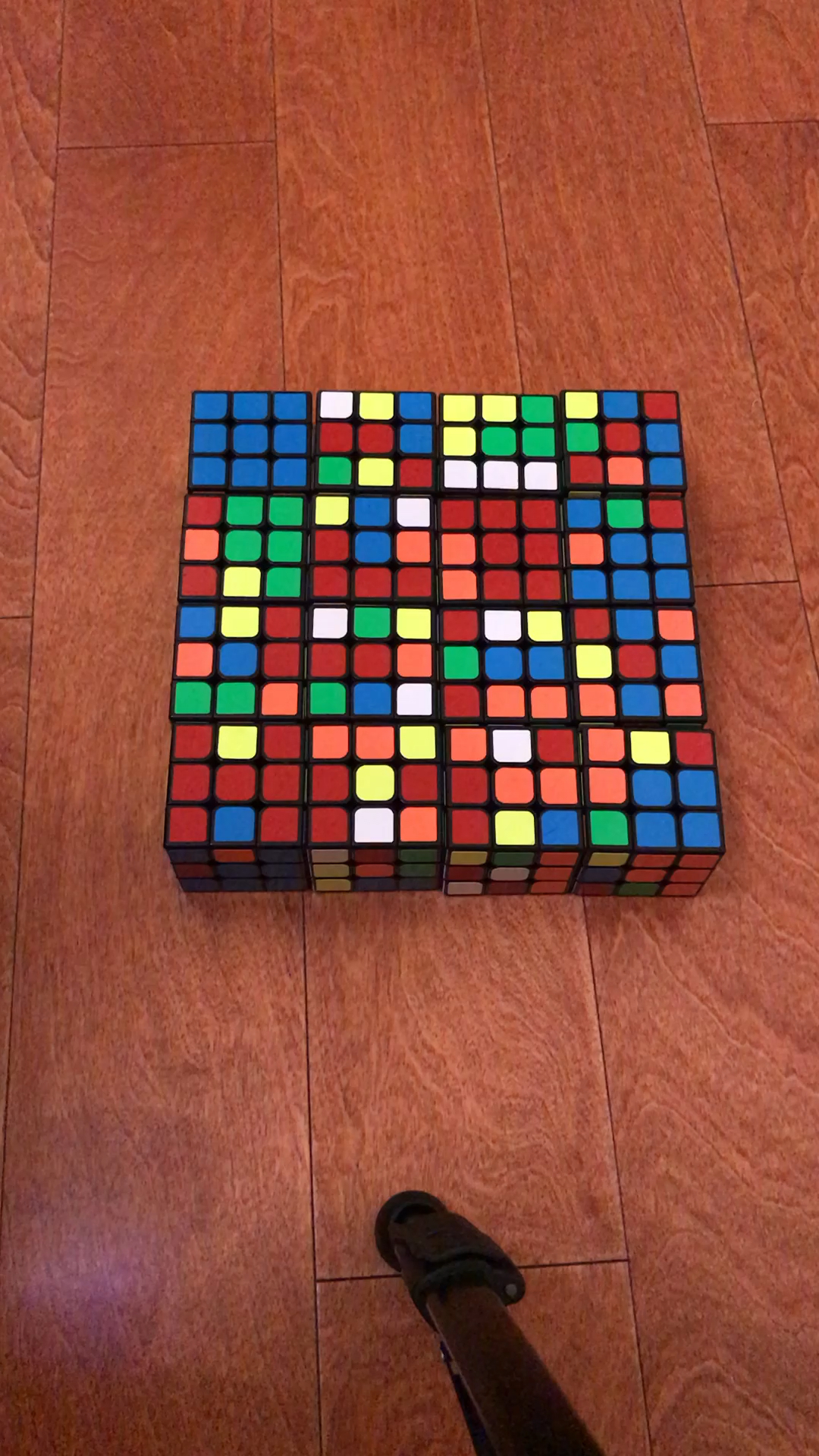 三阶魔方拼字了解一下