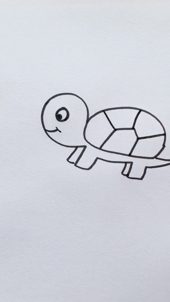 数字3画只小乌龟