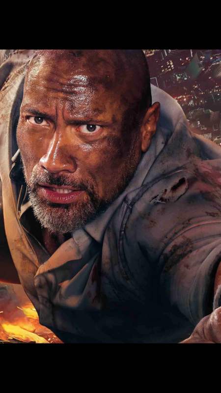 电影解说巨石强森在周杰伦老婆昆凌面前居然毫无抵抗力摩天营救