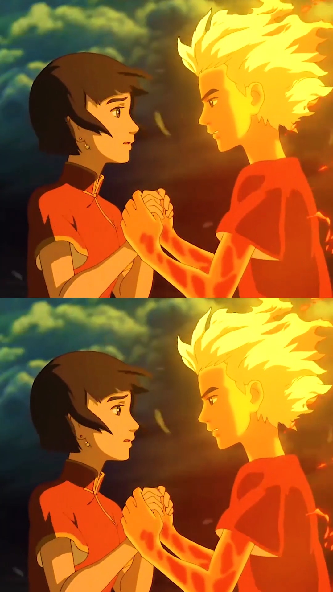 动漫#椿还鲲命,谁还湫情,椿去湫来永不相见!(1)