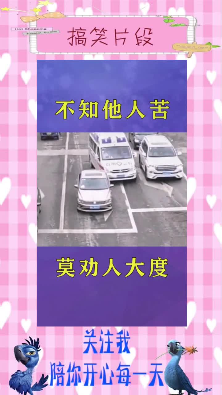 不知他人苦,莫劝人大度,搞笑视频