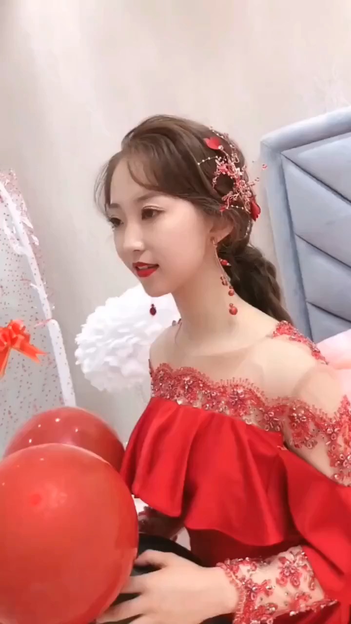 新娘真漂亮,气质型大美女!