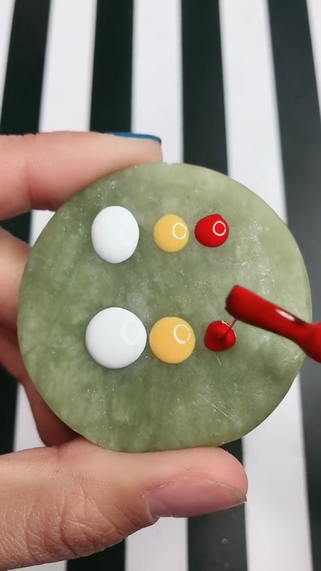 肉色这样调出来的.闺蜜说很爱这色